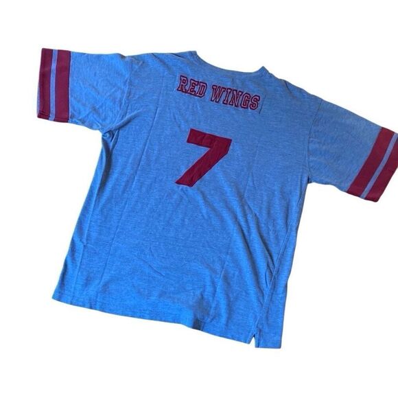 VTG Streetwear NHL T-Shirt Detroit Red Wings LARGE Pro Edge - Picture 2 of 7